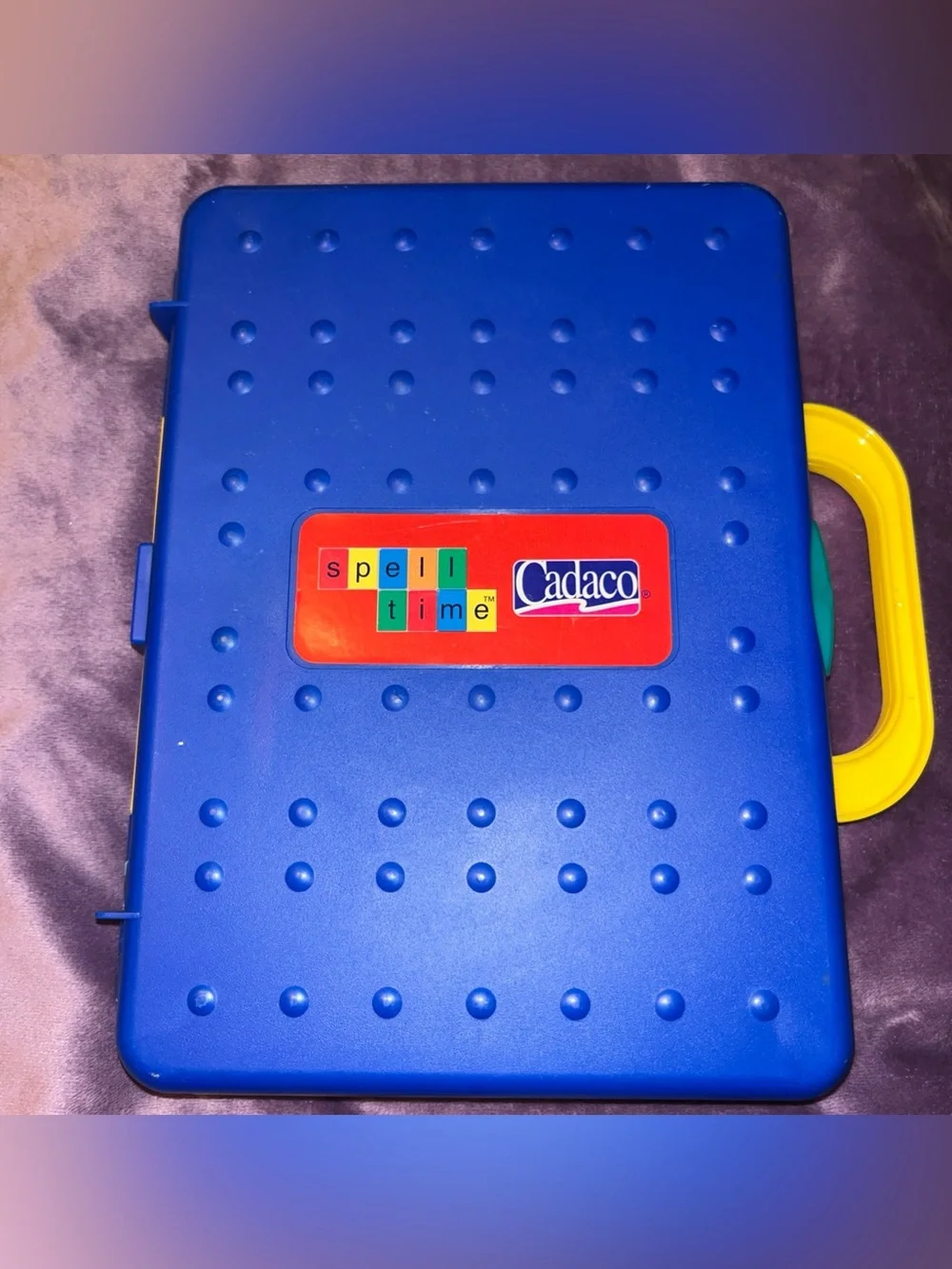 Spell Time Cadaco Set, 15 Card And 76 Letter Tiles